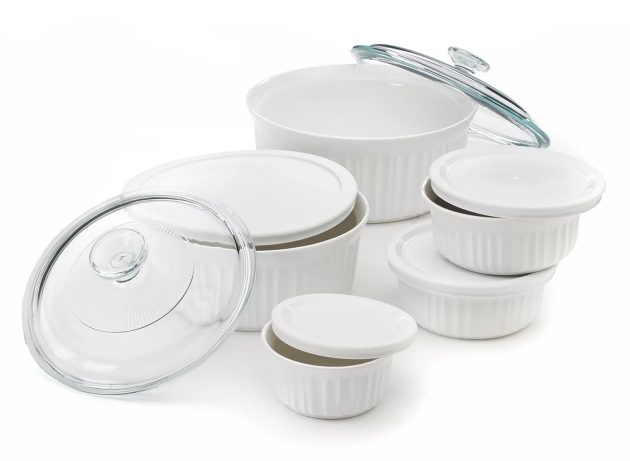 CorningWare 11-pc. French White Serveware Set